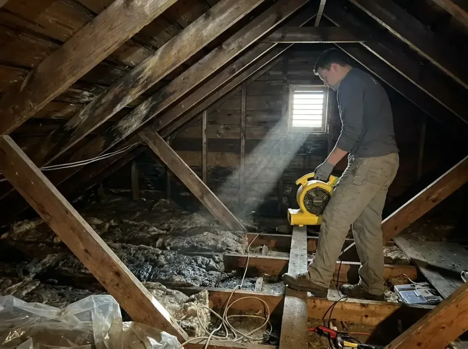 attic-water-damage-drying-proc-007 — frequently asked questions, Emergency Water Extraction & 24/7 Flood Response in Secaucu…